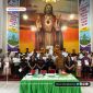 Pose bersama jajaran Disdukcapil Sula dan jemaat Gereja GPM Falabisahaya. Foto/istimewa 