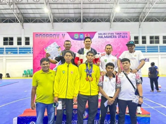 
					Harnudin Silayar dan Sugairil Sangaji di Porprov V Maluku Utara 2026.