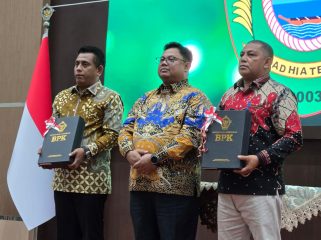 Pemerintah Kabupaten Kepulauan Sula kembali menoreh prestasi membanggakan dalam pengelolaan keuangan daerah. Untuk ketujuh kalinya secara berturut-turut berhasil meraih opini Wajar Tanpa Pengecualian (WTP) dari Badan Pemeriksa Keuangan (BPK) RI Perwakilan Maluku Utara, atas hasil pemeriksaan Laporan Keuangan Pemerintah Daerah (LKPD) Tahun Anggaran 2025