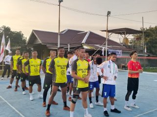 Tim sepak takraw Kabupaten Kepulauan Sula tunjukkan kelasnya di ajang Pekan Olahraga Provinsi (Porprov) V Maluku Utara 2026