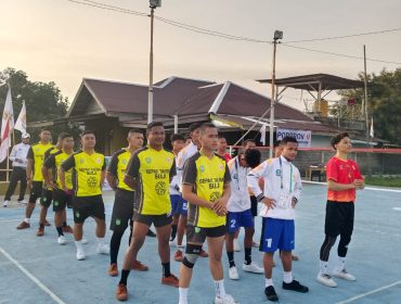 Tim sepak takraw Kabupaten Kepulauan Sula tunjukkan kelasnya di ajang Pekan Olahraga Provinsi (Porprov) V Maluku Utara 2026