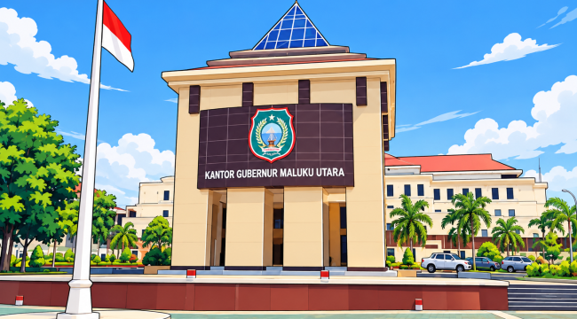 Foto: Ilustrasi kantor Gubernur Provinsi Maluku Utara (dok.ist)