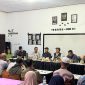 Rapat bersama Kadikbud Malut dan Kepsek serta Guru Mangoli Utara Mangoli Barat. Foto : Ist