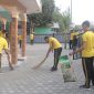 Suasana Baksos Humas Polres Sula di Masjid Al Hamidin. Foto : Ist