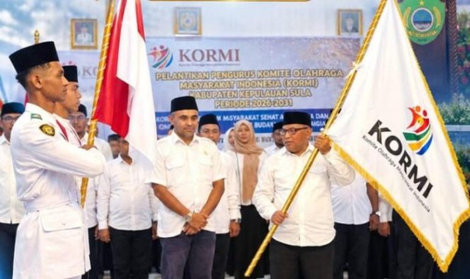 
					Pelantikan pengurus kormi kepulauan sula periode 2026-2031. (Foto : Ist)